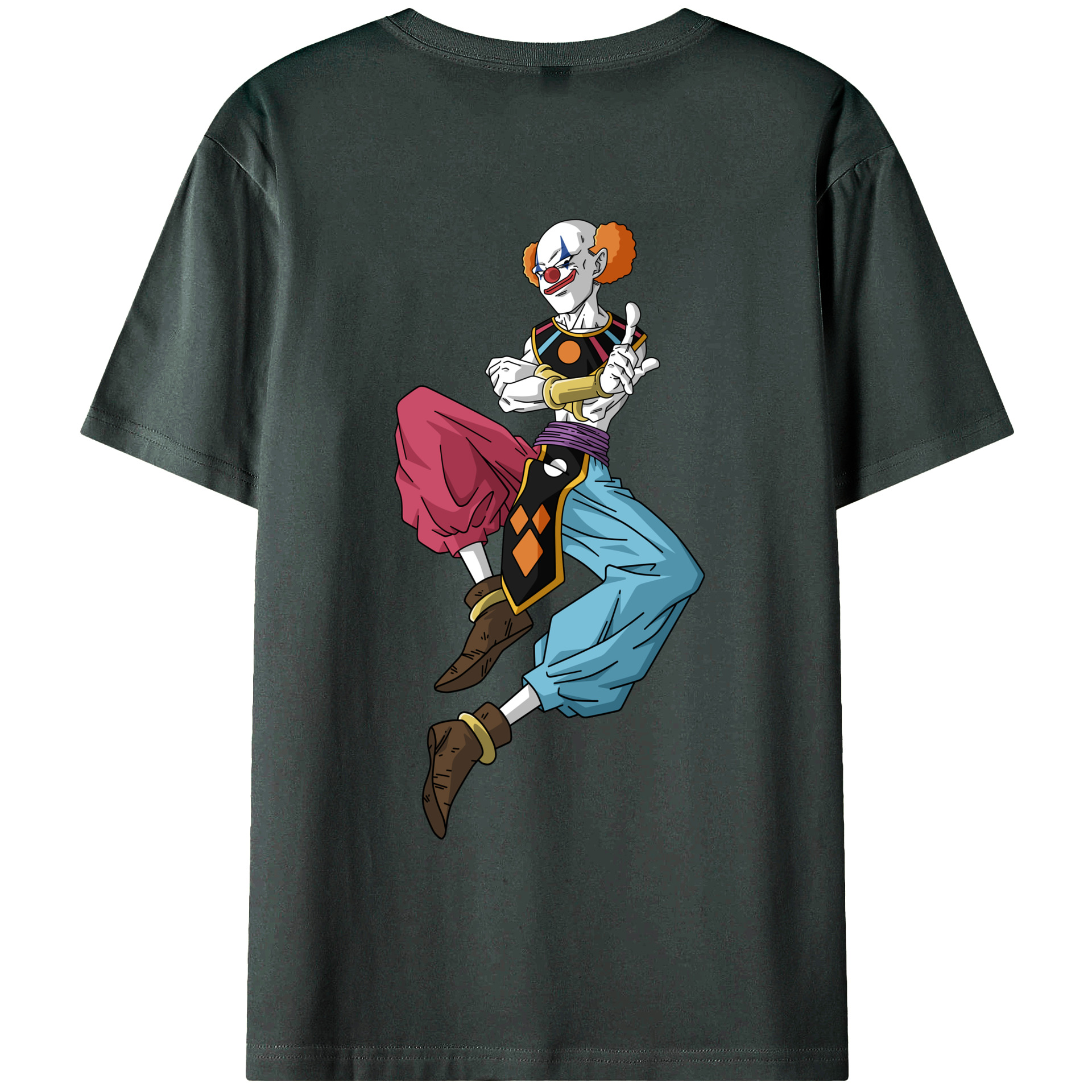 （画像用） ドラゴンボール DRAGON BALL 綿100％ メンズ半袖Tシャツ（バックプリント） 通気性